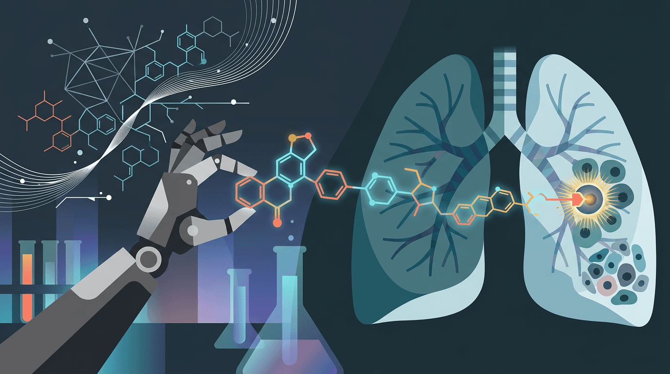 The Robot That Designed a Lung Drug (and It Actually Worked)