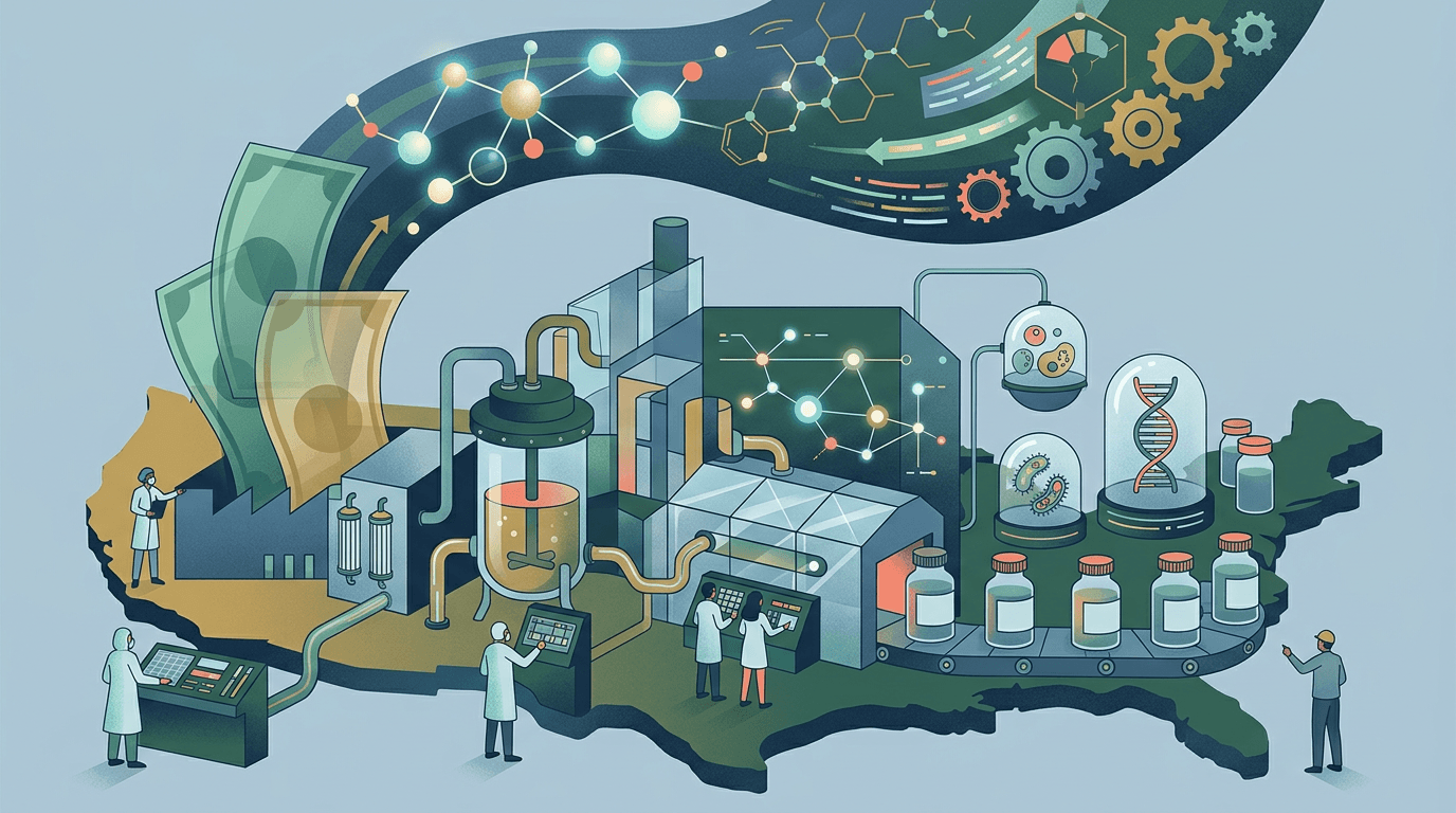 Big Pharma Is Betting More Than $350 Billion That America Can Make Its Own Drugs Again