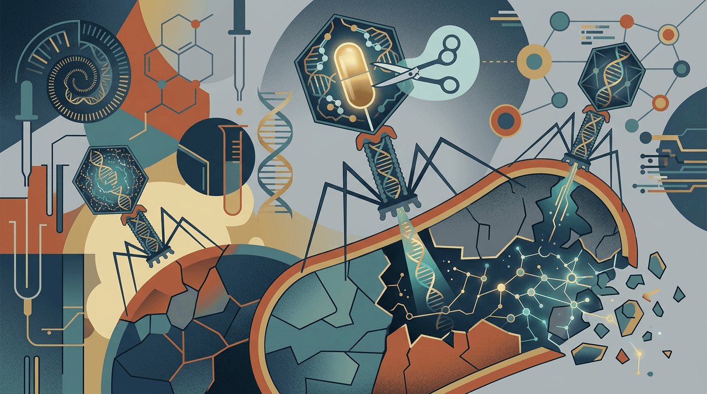 Scientists Sent Viruses to Kill Bacteria. Then They Gave the Viruses CRISPR.