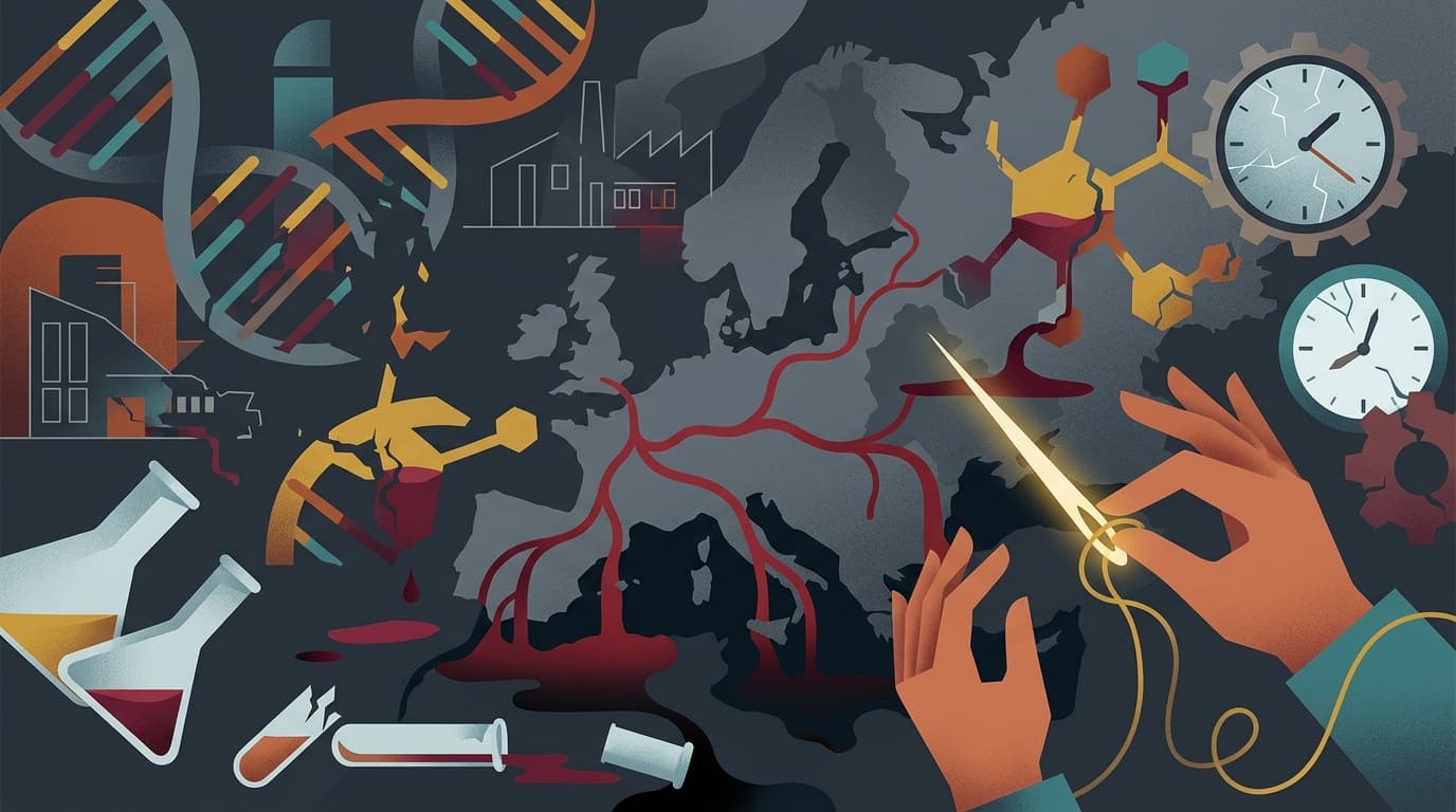 Europe's Pharma Scene Is Bleeding Out (and Nobody's Stitching the Wound)