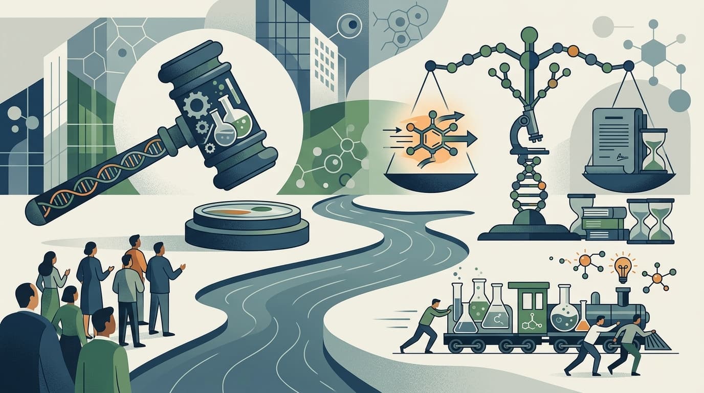 The Courtroom Battle Over How Fast Pharma Has to Invent