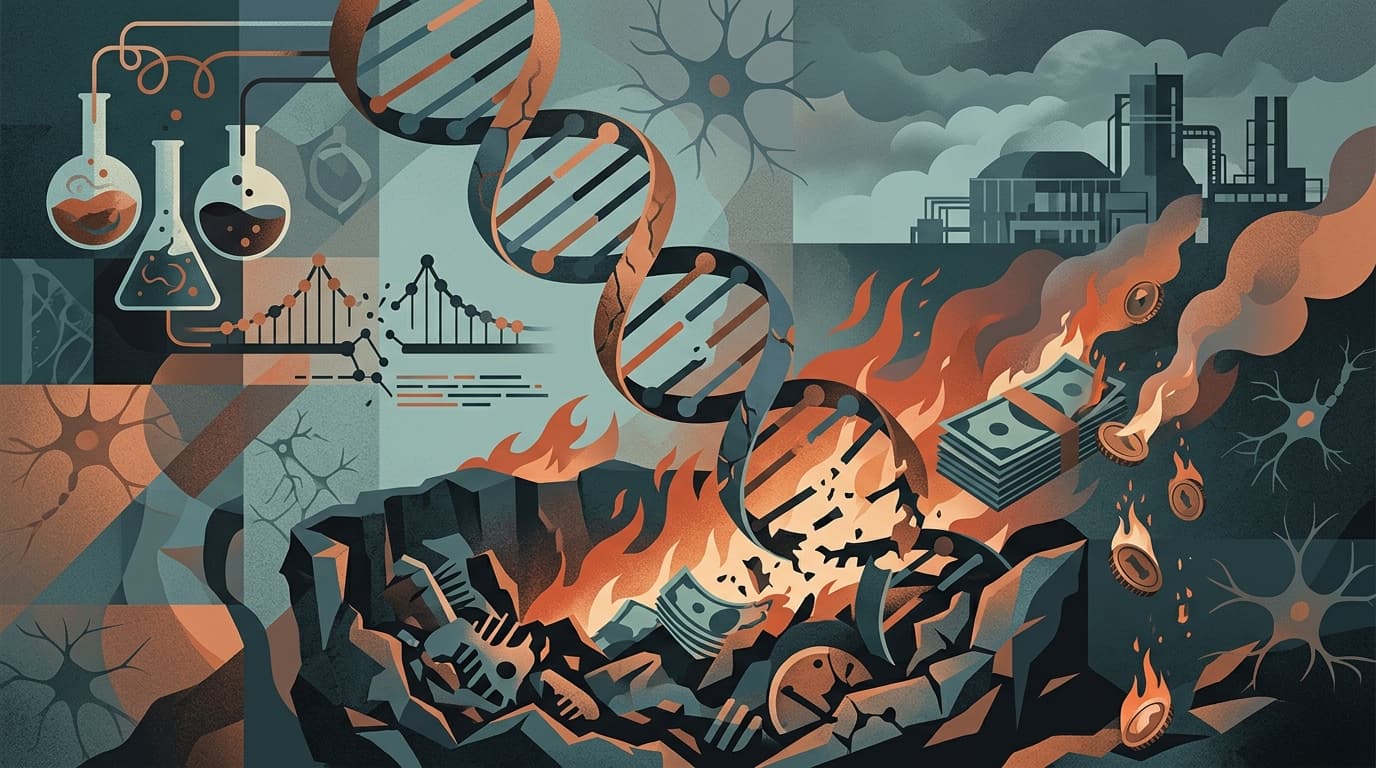 GSK Just Lit $700 Million on Fire in the Neuroscience Graveyard