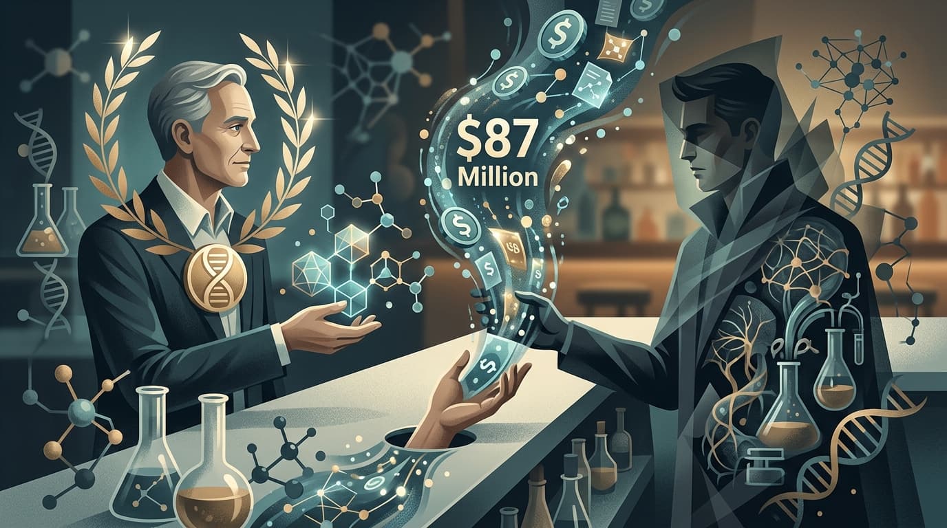A Nobel Laureate, a Stealth Biotech, and $87 Million Walk Into a Bar