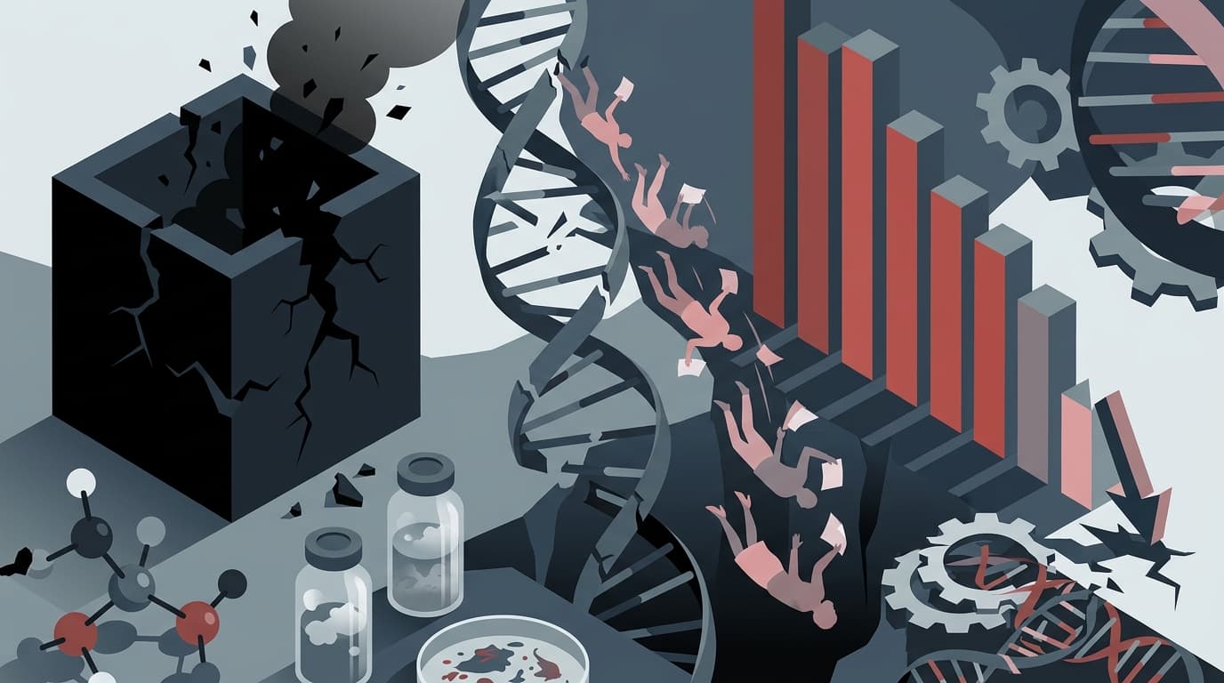 Sarepta's Worst Week: A Black Box, 500 Pink Slips, and a $20 Stock