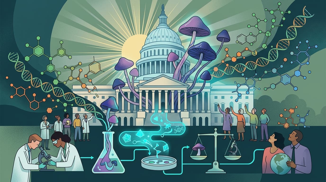 The White House Just Went All-In on Magic Mushrooms